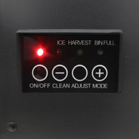 Vinotemp - 24.8" Stainless Steel Indoor Undercounter Automatic Ice Maker with 25 lbs Capacity - BR-15INIM-B