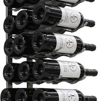 Vinotemp - 27 Bottle Epic Metal Wine Rack Stainless - EP‐WIRE3S