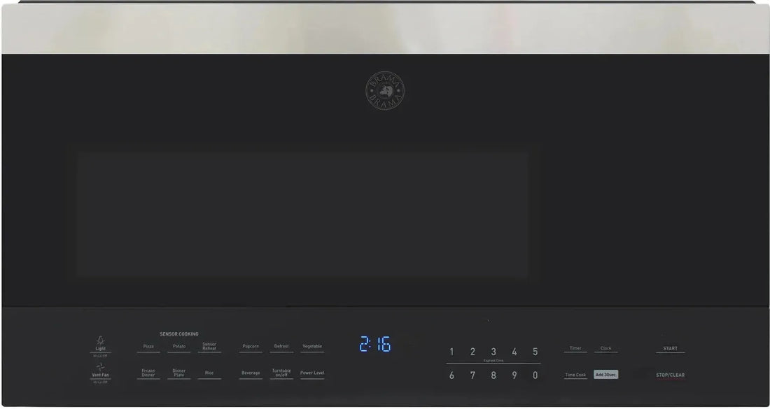 Vinotemp - 31" Stainless Steel Over-the-Range Microwave Oven - BR-MW OH16-S