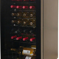 Vinotemp - 34 Bottle Touch Screen Wine Cooler - VT‐34TS
