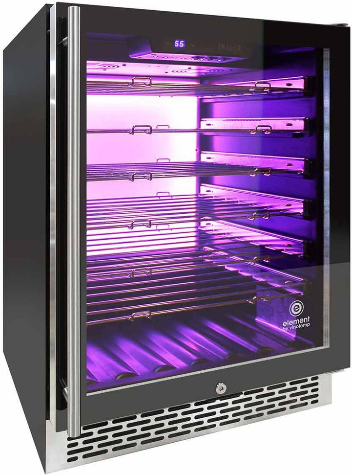 Vinotemp - 41 Bottle Single-Zone Wine Cooler - EL‐54COMM
