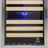 Vinotemp - 46 Bottle Dual Zone Wine Cooler - EL‐46WCST