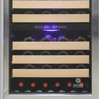 Vinotemp - 46 Bottle Dual Zone Wine Cooler - EL‐46WCST