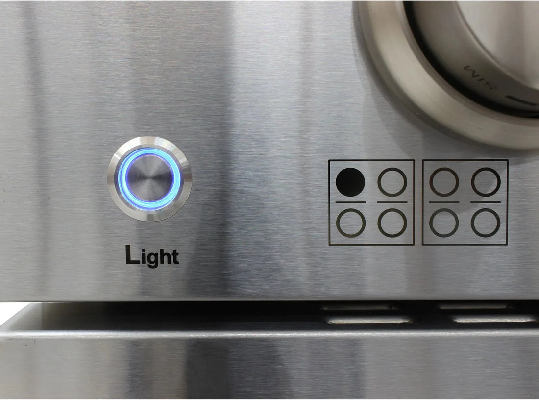 Vinotemp - 48" Stainless Steel Double Oven Gas Range - BR-48SSGG