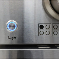 Vinotemp - 48" Stainless Steel Double Oven Gas Range - BR-48SSGG