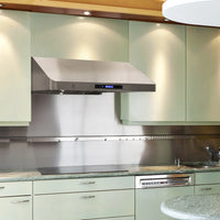 Vinotemp - 48" Stainless Steel Gas Range Hood - BR-HD48SR