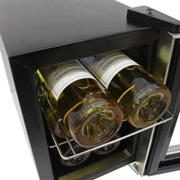 Vinotemp - 6 Bottle Touch Screen Single-Zone Thermoelectric Wine Cooler - EL‐6SILST