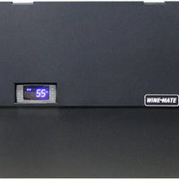 Vinotemp - 8" Black Self-Contained Slim Wine Cooling System - WM-1500SLIM