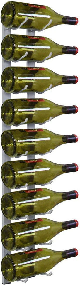 Vinotemp - 9 Bottle Epic Metal Wine Rack Stainless - EP‐WIRE1S
