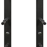 Vinotemp - 9 Bottle Modern Peg Wine Rack Black - EP‐PEGWALL9B