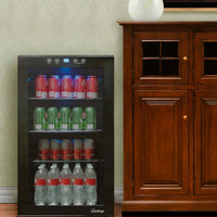 Vinotemp - Touch Screen Beverage Cooler - VT‐BC34 TS