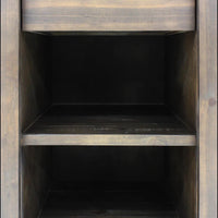 Vinotemp - Wine Credenza With White Marble Tabletop - VT‐CREDMOD‐BR-W