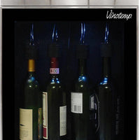 Vinotemp - WineSteward Stainless 4 Bottle Wine Dispenser - VT‐PRWINEDIS4S