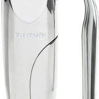 Vinturi - Silver Heavy-Duty Vertical Lever Corkscrew Wine Opener with Built-in Foil Cutter - V9031