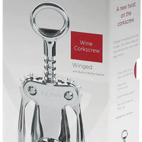 Vinturi - Silver Winged Corkscrew Wine Built-in Opener - V9032