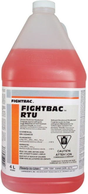 Vision - 12 x 946 ml Fightbac Orange Fragrance RTU Cleaner & Deodorizer - 32362