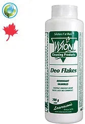 Vision - 700 gm Deo Flakes Deodorant Granules, 12Bt/Cs - 34305