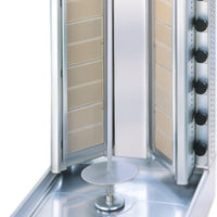 Visvardis - 175-200 lb Turbo Gas Shawarma & Gyro Machine - DG16 V
