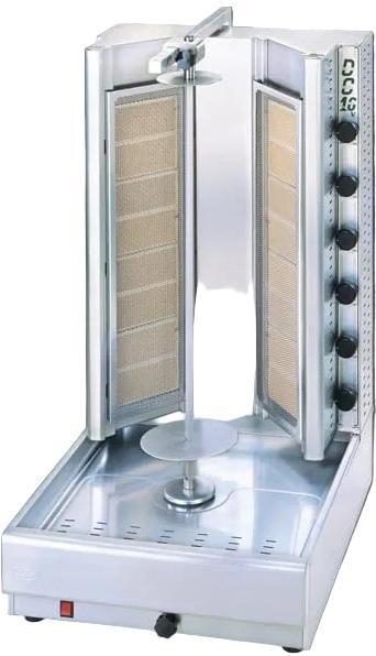 Visvardis - 175-200 lb Turbo Gas Shawarma & Gyro Machine - DG16V N - ETA OCTOBER
