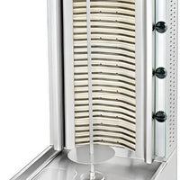 Visvardis - 208V Electric Gyro / Shawarma Machine with 155-200 lb Meat Capacity - DE4A