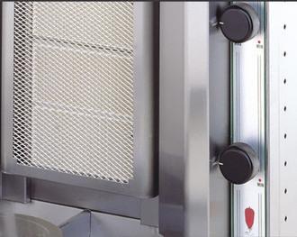 Visvardis - 66-100 lb Gas Shawarma & Gyro Machine with 6 Burners - DG6A N