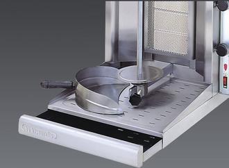 Visvardis - 66-100 lb Gas Shawarma & Gyro Machine with 6 Burners - DG6A N - ETA OCTOBER