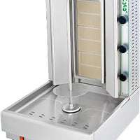 Visvardis - 66-100 lb Gas Shawarma & Gyro Machine with 6 Burners - DG6A N