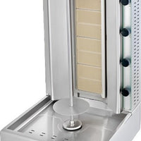 Visvardis - 90-140 lb Gas Shawarma & Gyro Machine with 8 Burners - DG8A N