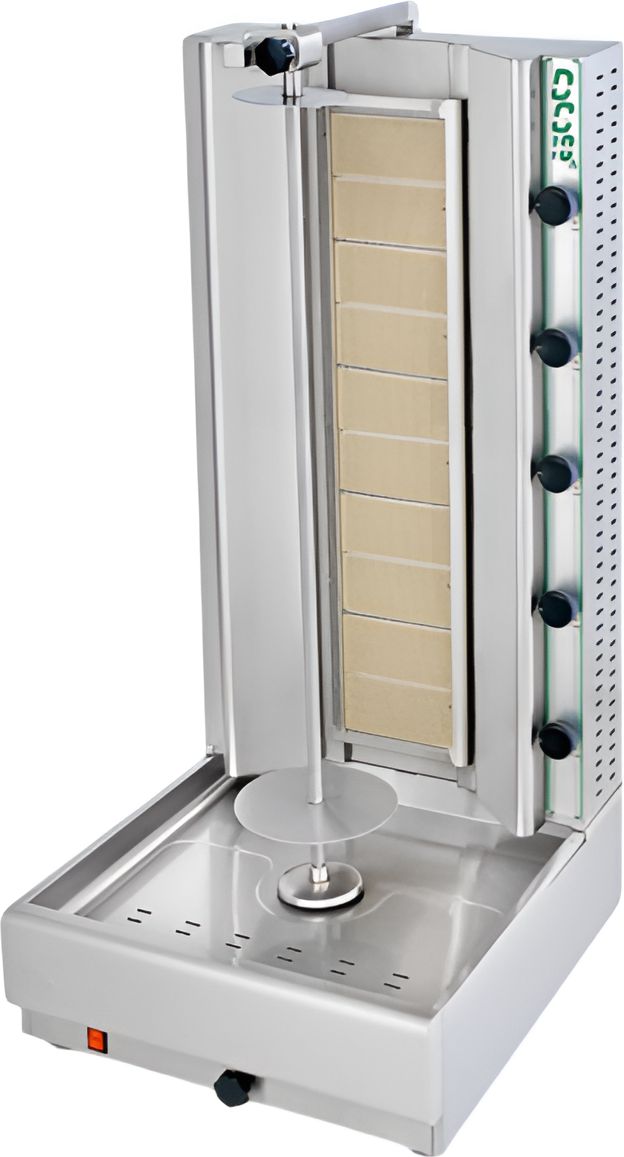 Visvardis - Classic 155-200 lb Gas Gyro Machine With 10 Burners - DG10A ...