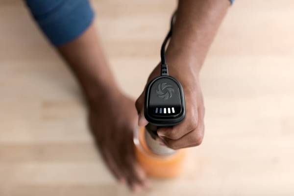 Vitamix - 120V Brushed Stainless Steel 18" White Immersion Blender - 74051 - DISCONTINUED