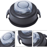 Vitamix - 2-Part Yellow Blender Lid with Plug for Tall 64 Oz Containers - 67405