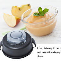 Vitamix - 2-Part Yellow Blender Lid with Plug for Tall 64 Oz Containers - 67405