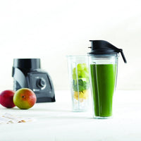 Vitamix - 20 Oz Clear Legacy To-go Travel Cup For S Series Blenders - 56264