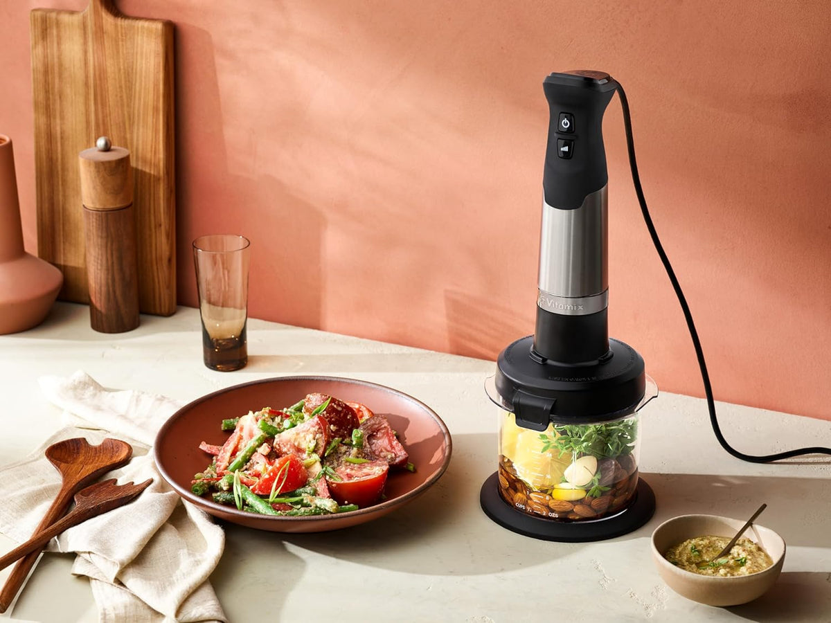 Vitamix - 3 Cups Capacity Immersion Clear Blender Mini-Chopper Attachment - 69815