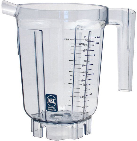 Vitamix - 32 Oz Clear Blender Jar for Vitamix Blenders - 15643