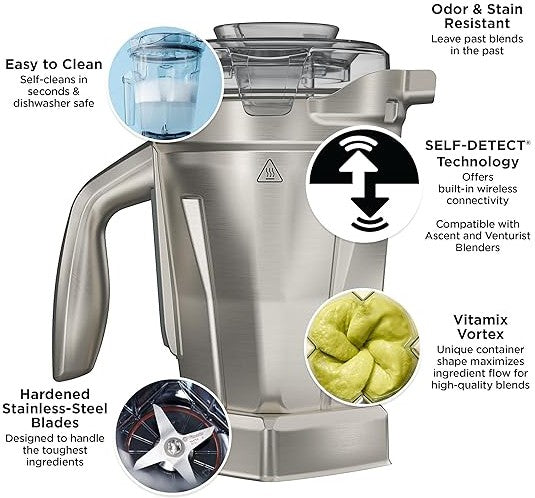 Vitamix - 48 Oz Stainless Steel Container - 67891
