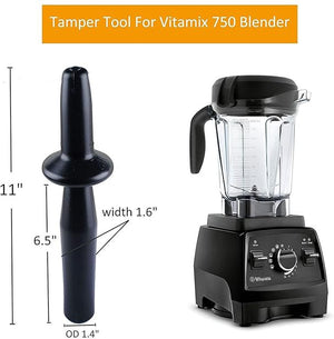 Vitamix - 750 Blender Tamper Tool for Low Profile 64 Oz Container - 16041