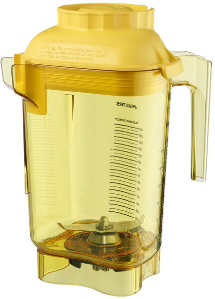 Vitamix - Advance 32 Oz Yellow Blender Jar with Blade Assembly and Lid for Vitamix Blenders - 58985