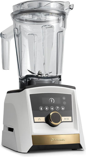 Vitamix - Ascent A3500 Gold Label White Low-Profile Container Blender - 72451
