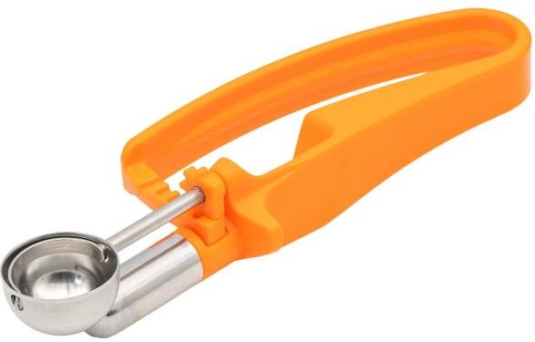 Vollrath - 0.33 Oz Disher with Orange Handle - 47404