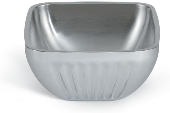 Vollrath - 1 ⅘-Quart Square Fluted Serving Bowl - 47681