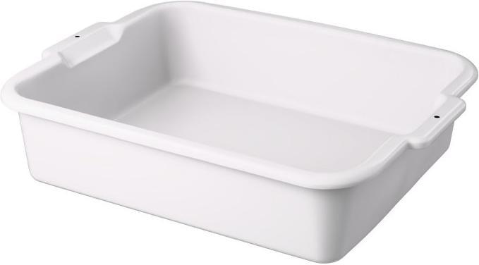 Vollrath - 1-Compartment Bus Box, 5" Deep, 20" x 15" x 5" in White - 52615