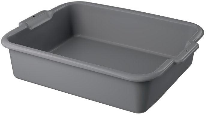 Vollrath - 1-Compartment Bus Box, 5" Deep, 20" x 17" x 5" in Gray - 52621