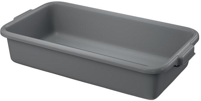 Vollrath - 1-Compartment Bus Box, 5.25" Deep, 23.5" x 12" x 5.25" in Gray - 1529-31