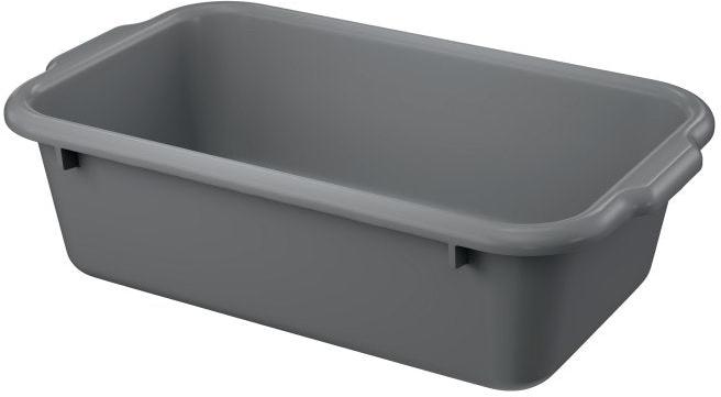 Vollrath - 1-Compartment Bus Box, 6" Deep, 20" x 12" x 6" in Gray - 52629