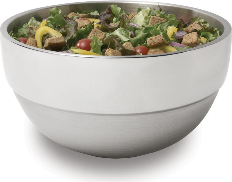 Vollrath - 10 1/10-Quart Round Serving Bowl in Satin Finish - 46669