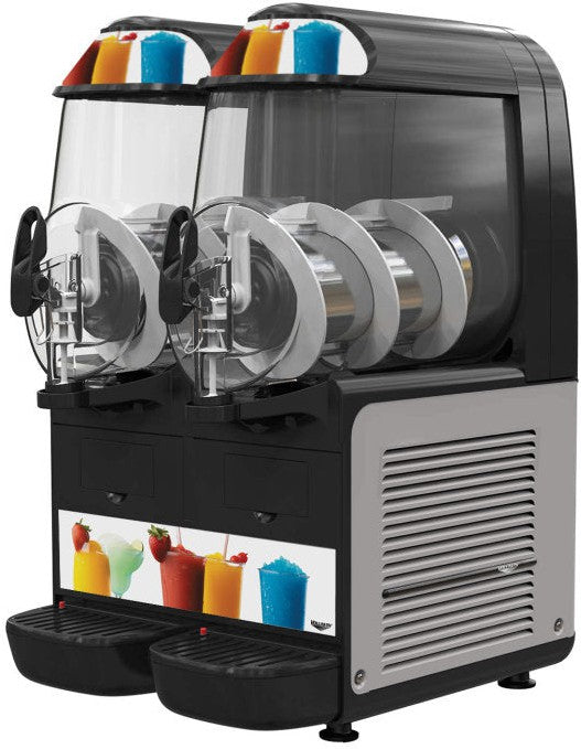 Vollrath - 10-Liter 220-Volt Frozen-Beverage Machine With Two 2.6-Gallon Bowls And Schuko Plug - VCBF118-37-AF