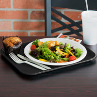 Vollrath - 10" x 14" Fast-Food Tray in Black - 86108