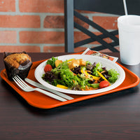 Vollrath - 10" x 14" Fast-Food Tray in Orange - 86104