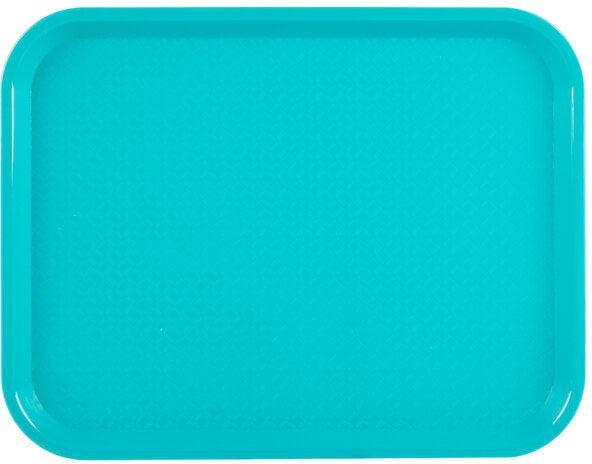 Vollrath - 10" x 14" Fast-Food Tray in Teal - 86109